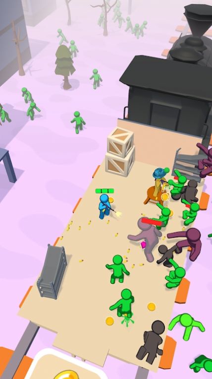 守卫火车打丧尸 守卫火车打丧尸