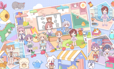 米卡小镇幸福家庭