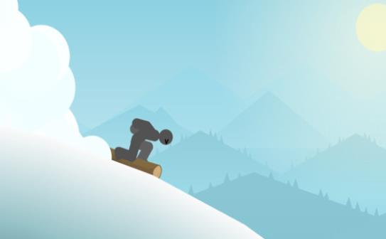 火柴人滑雪冒险