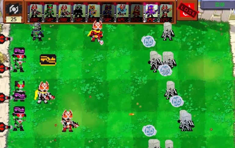 假面骑士大战僵尸娘化 假面骑士大战僵尸娘化