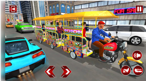 人力车驾驶模拟器