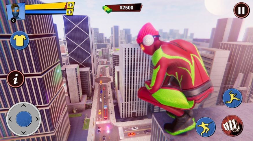 飞行绳索超级英雄战斗机 飞行绳索超级英雄战斗机