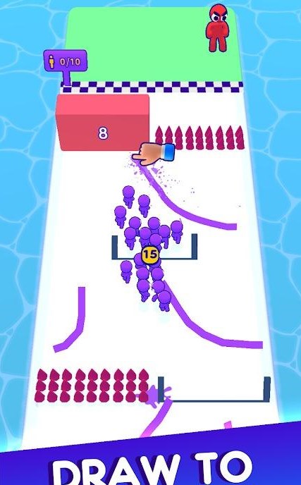 涂鸦人群 涂鸦人群