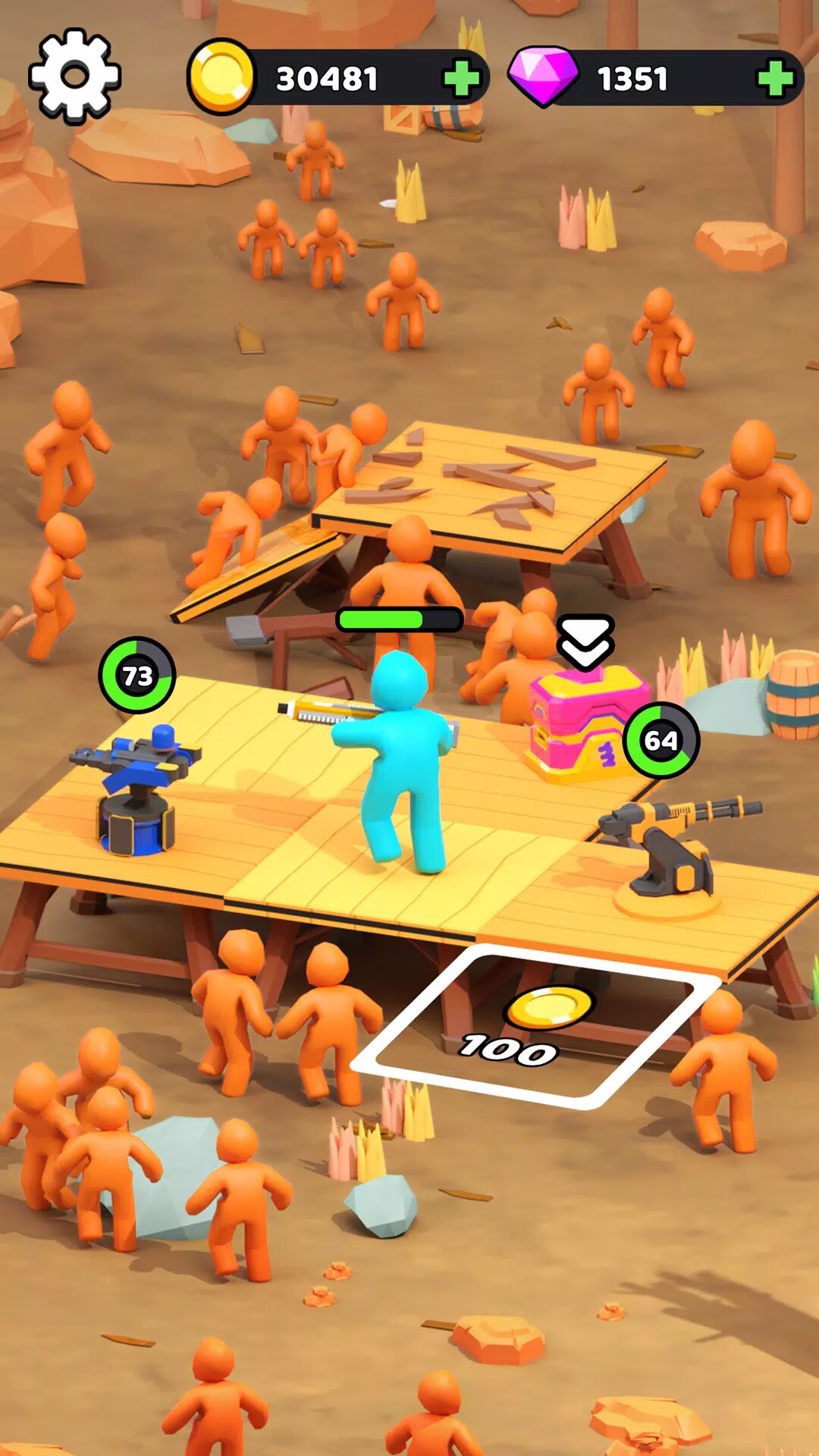 人群防御战争菜单版