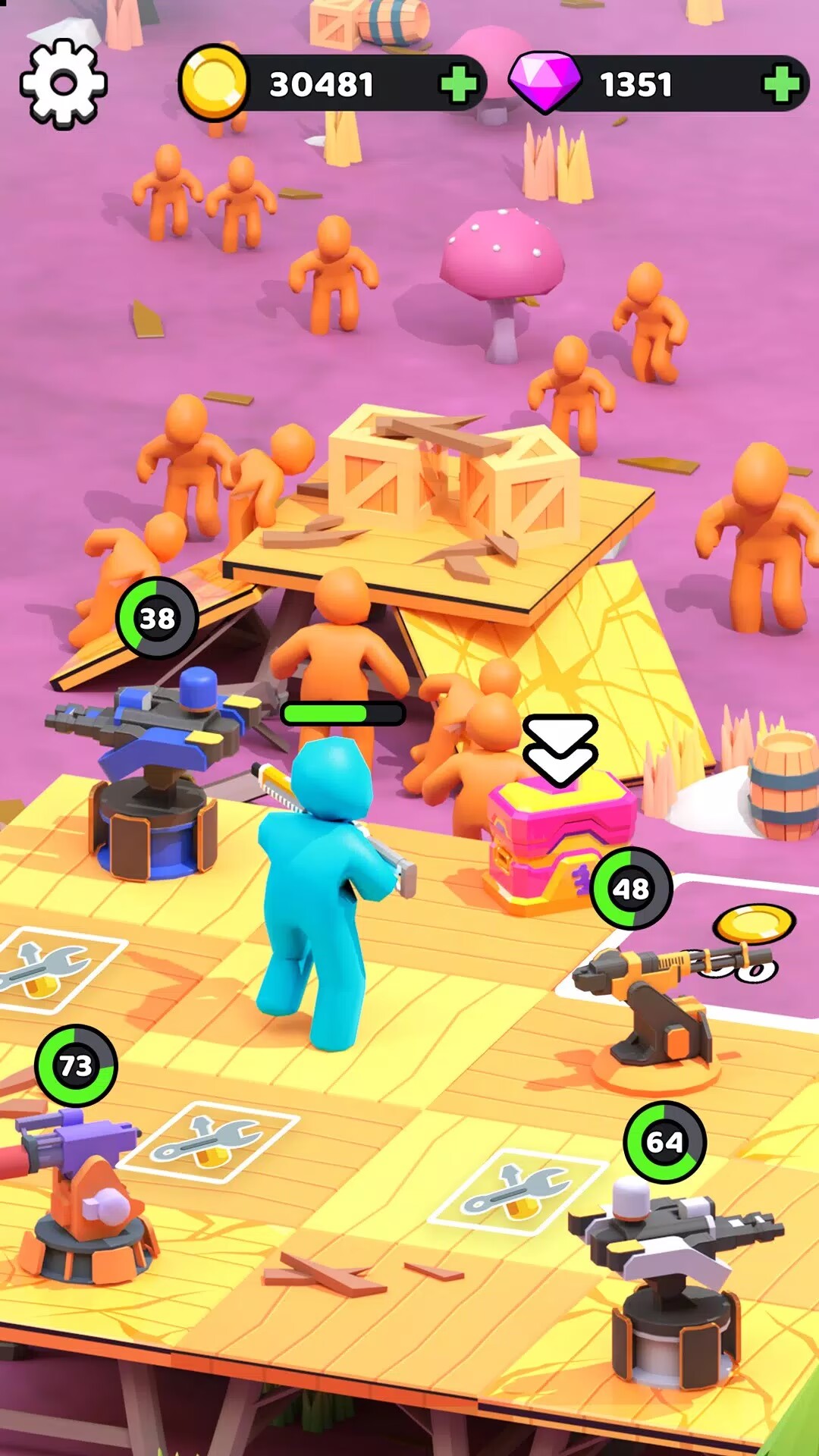 人群防御战争菜单版