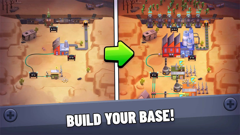 空闲僵尸塔楼战争 空闲僵尸塔楼战争