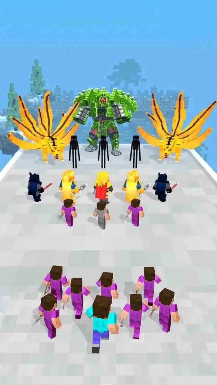 英雄像素奔跑3D 英雄像素奔跑3D