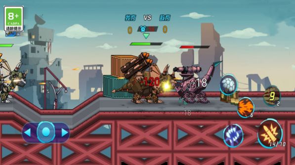 恐龙机器人英雄无限金币钻石版