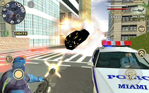 绳索英雄副镇无限金币版