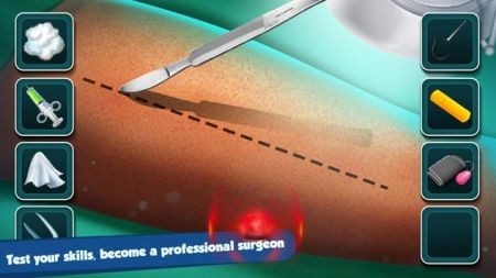 医生急诊室的女孩