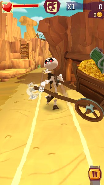 跑和射击仇敌无限金币