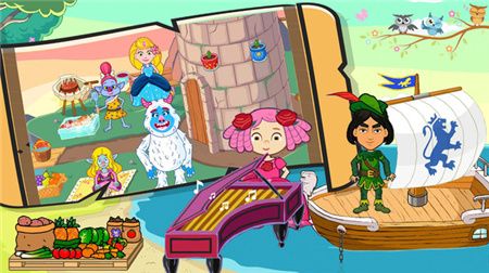 托卡世界三丽鸥小镇无广告内置菜单版