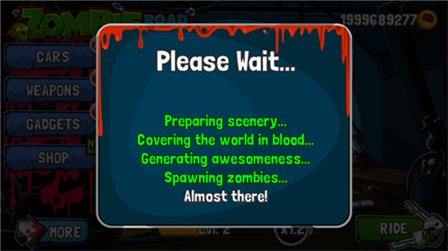 僵尸公路之旅无限金币