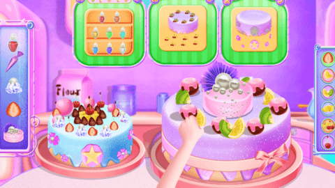 蛋糕制作比赛日