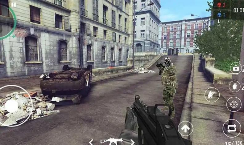 僵尸射手FPS枪战内置菜单版