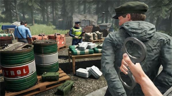 边境检察官巡查模拟器