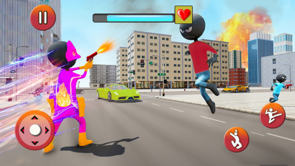 蜘蛛侠火柴人英雄无限金币版