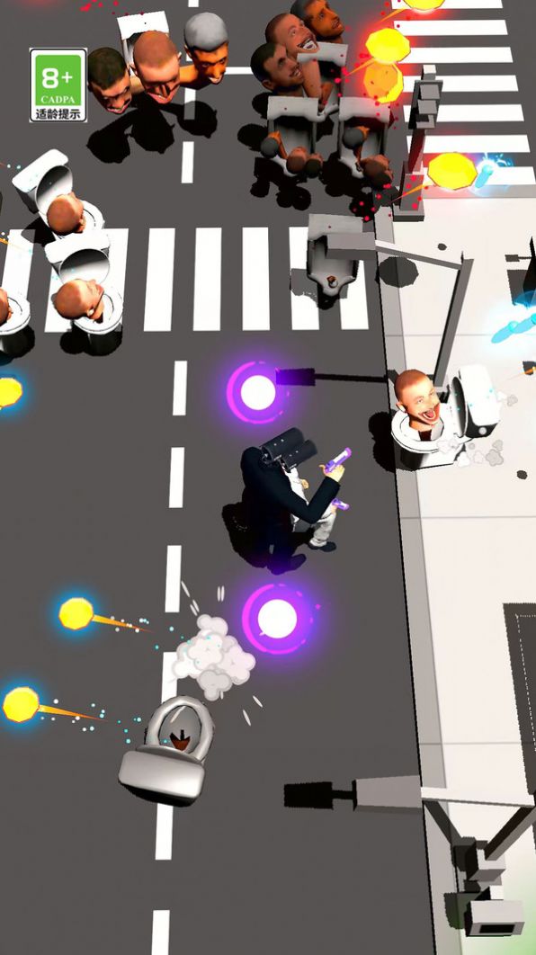 疯狂马桶人作战