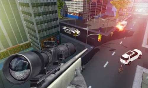 狙击手攻击致命一击