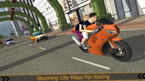 愤怒的城市摩托赛车手