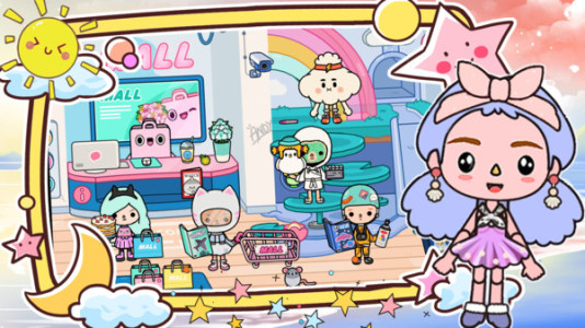 樱花城堡校园小镇