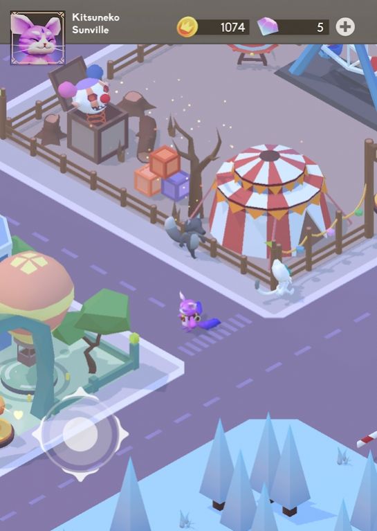 装饰精灵彩色小镇