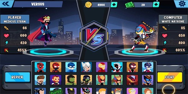 火柴人全明星乱斗内置修改器最新版