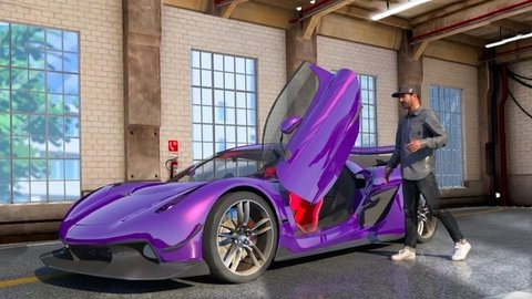 快速汽车驾驶模拟器