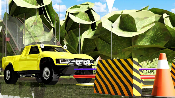 越野驾驶停车场